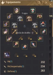 CONTA ROLETADA COM ITENS LIFESKILL BLACK DESERT SA (BDO)