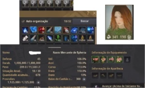 CONTA ROLETADA COM ITENS LIFESKILL BLACK DESERT SA (BDO)