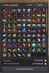 CONTA ROLETADA COM ITENS LIFESKILL BLACK DESERT SA (BDO)