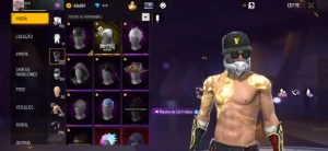 Conta Free Fire Com 2, 3 E 7 Passe