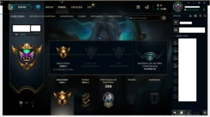 Duas Contas , D4 e Gold 1 - League of Legends LOL