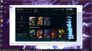 Conta de LOL (lv 56, Prata V, +70 campeões e 31 skins!) - League of Legends