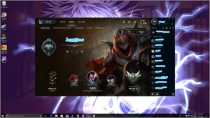 Conta de LOL (lv 56, Prata V, +70 campeões e 31 skins!) - League of Legends