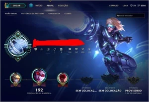 Conta League of Legends - +100 campeoes +100 skins LOL