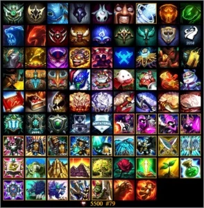 Conta League of Legends - +100 campeoes +100 skins LOL