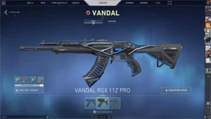 Conta d3 com vandal rgx e glitchpop - Valorant