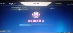 Conta d3 com vandal rgx e glitchpop - Valorant