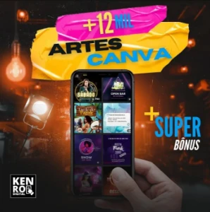 Pack Canva Editavel - Artes e Templates Artes Canva