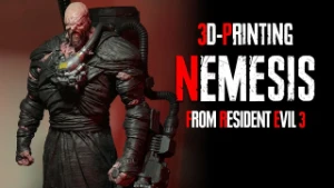 Nemesis T-Type - Resident Evil 3 3d print stl - Outros