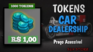 [Vende-Se] – Tokens Car Dealership Tycoon [ Preço Acessível] - Roblox