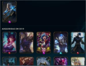 CONTA MONO ADC 1KK DE TWITCH E VAYNE - League of Legends LOL