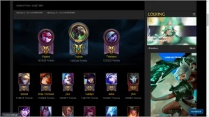 vendo conta faltando 14 campeões para completar todos - League of Legends LOL