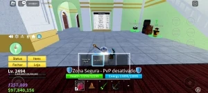 Conta blox fruits com sanguine art todas espadas e armas - R - Roblox