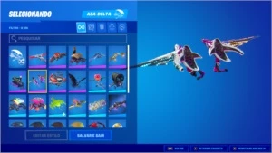 Conta top de Fortnite