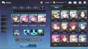 Conta Grand Chase Mobile│1,6KK PB│