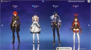 CONTA  NO GENSHIN IMPACT COM DILUC  + CONSTELAÇÃO 1  AR 10