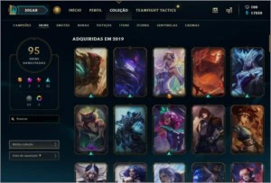 Conta D4 95 skins - League of Legends LOL