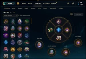 Conta D4 95 skins - League of Legends LOL