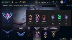 Conta Diamante 4 5 Anos De Existência (Olha Desc) - League of Legends LOL