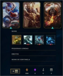 CONTA LOL - D4 - League of Legends