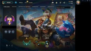 Conta league of legends, 1305 skins LOL
