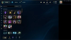 Conta league of legends, 1305 skins LOL