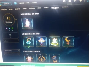 Conta lol platina 3 100+ skins PROMOÇÃO - League of Legends