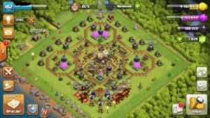 Clash of clans cv11 praticamente full