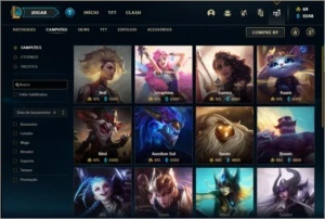 Conta ouro 4 com 134 champs e 126 skins (4 vitoriosas) - League of Legends LOL