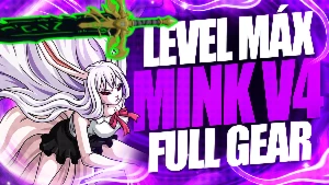 BLOX FRUITS > 🐰RAÇA V4 MINK FULL + ⚔️CDK + 👊GODHUMAN - Roblox