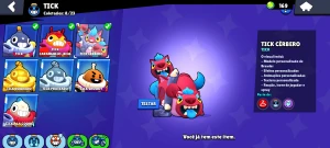 Conta Brawl Stars 9000 Moedas E 169 Gemas Brawler 1000 Trofe