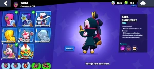 Conta Brawl Stars 9000 Moedas E 169 Gemas Brawler 1000 Trofe