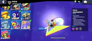 Conta Brawl Stars 9000 Moedas E 169 Gemas Brawler 1000 Trofe