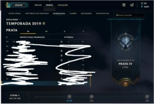 Conta League of Legends MD10 LOL