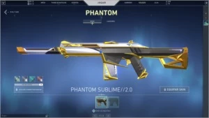 Conta Valorant Vandal glitchpop + Phantom sublime + spectre