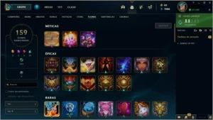 Conta de League of Legends e Valorant LOL