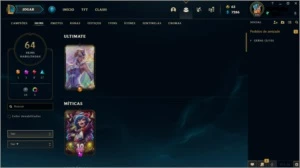 Conta de League of Legends e Valorant LOL