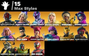 Conta Fortinite | 66 skins | Art the Clown | Ent. Automática - Fortnite