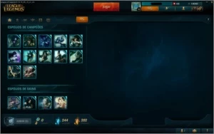 Conta LoL Platina 5 - League of Legends