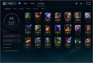 Conta League of Legends - Ouro 3 LOL
