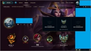 PLATINA 5 / 23 CAMPEÕES - League of Legends LOL