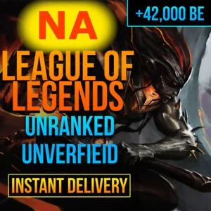 CONTA SMURF UNRANKED 50.000+ DE ESSÊNCIA AZUL - League of Legends LOL