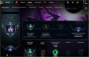Vendo conta platina 1 mmr bom - League of Legends LOL