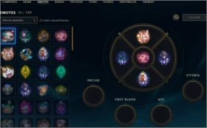 Vendo conta platina 1 mmr bom - League of Legends LOL