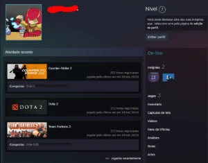 Conta Steam 18 Anos Login 6 Digitos moeda 5 e 10 anos