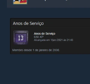 Conta Steam 18 Anos Login 6 Digitos moeda 5 e 10 anos