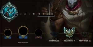 Conta LOL 223 SKINS, Plat V, TODOS champ. (exceto camile) - League of Legends