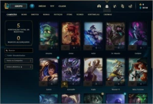 conta g4 smurf - League of Legends LOL