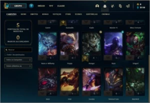 conta g4 smurf - League of Legends LOL
