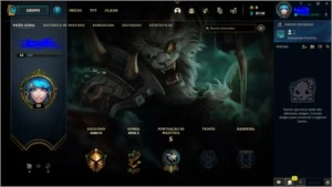 conta g4 smurf - League of Legends LOL